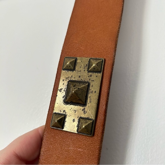 Linea Pelle Brown Leather Belt main image 7